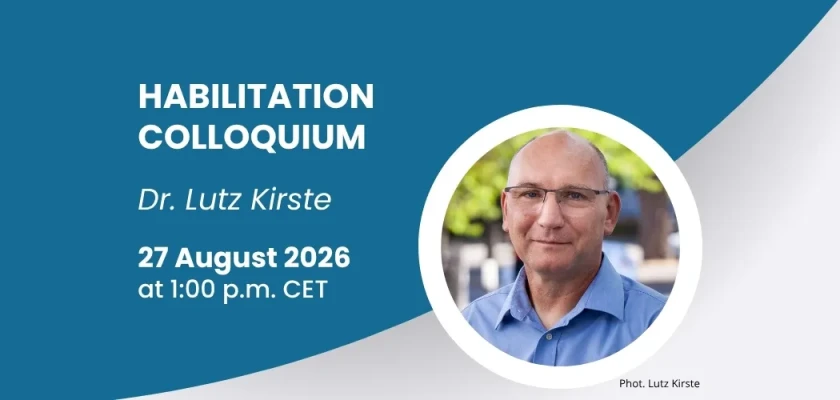 Kolokwium habilitacyjne dr. Lutza Kirste